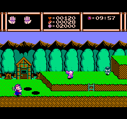 Woody Poko (Japan) In game screenshot